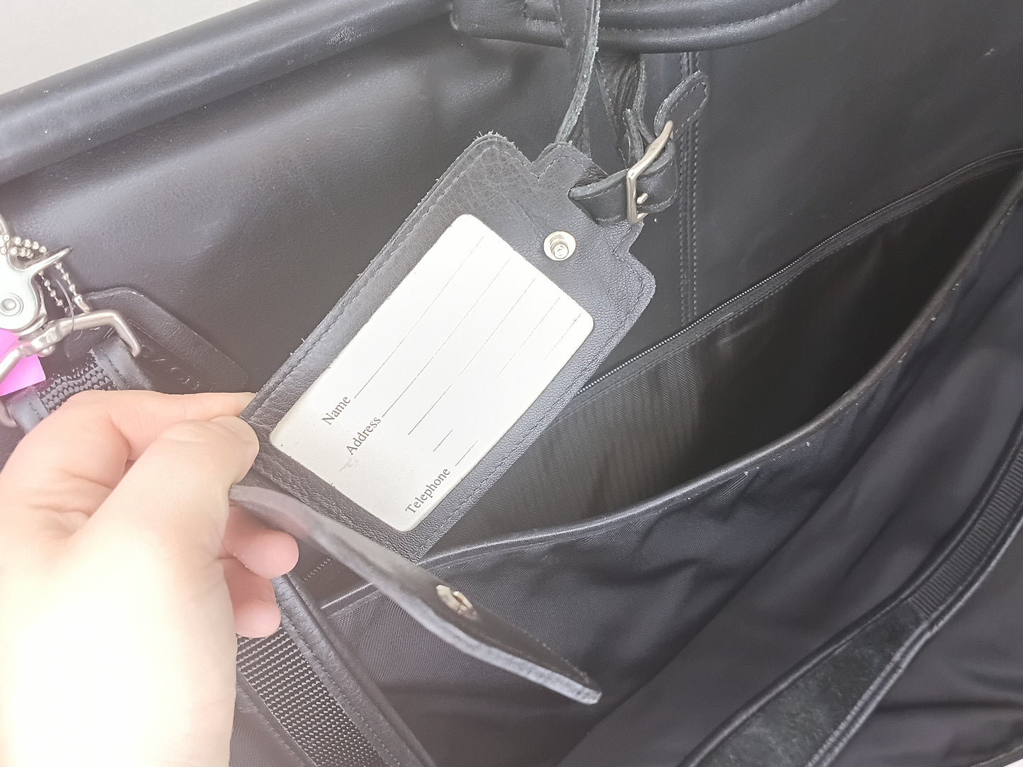 Coach Luggage Garment Bag