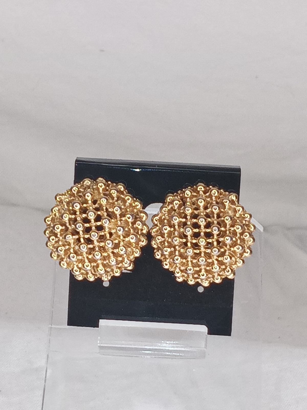 Vintage  Ciner Signed Clip Earrings