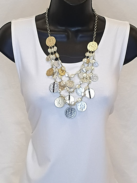 Chico's Coin Necklace