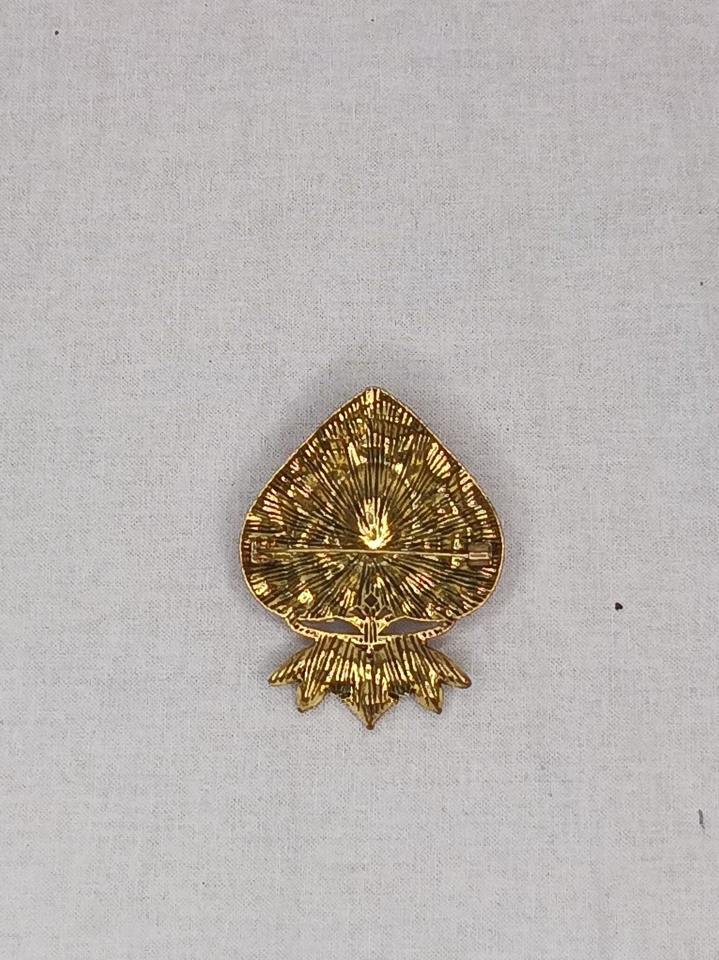 Crowned Heart Pin