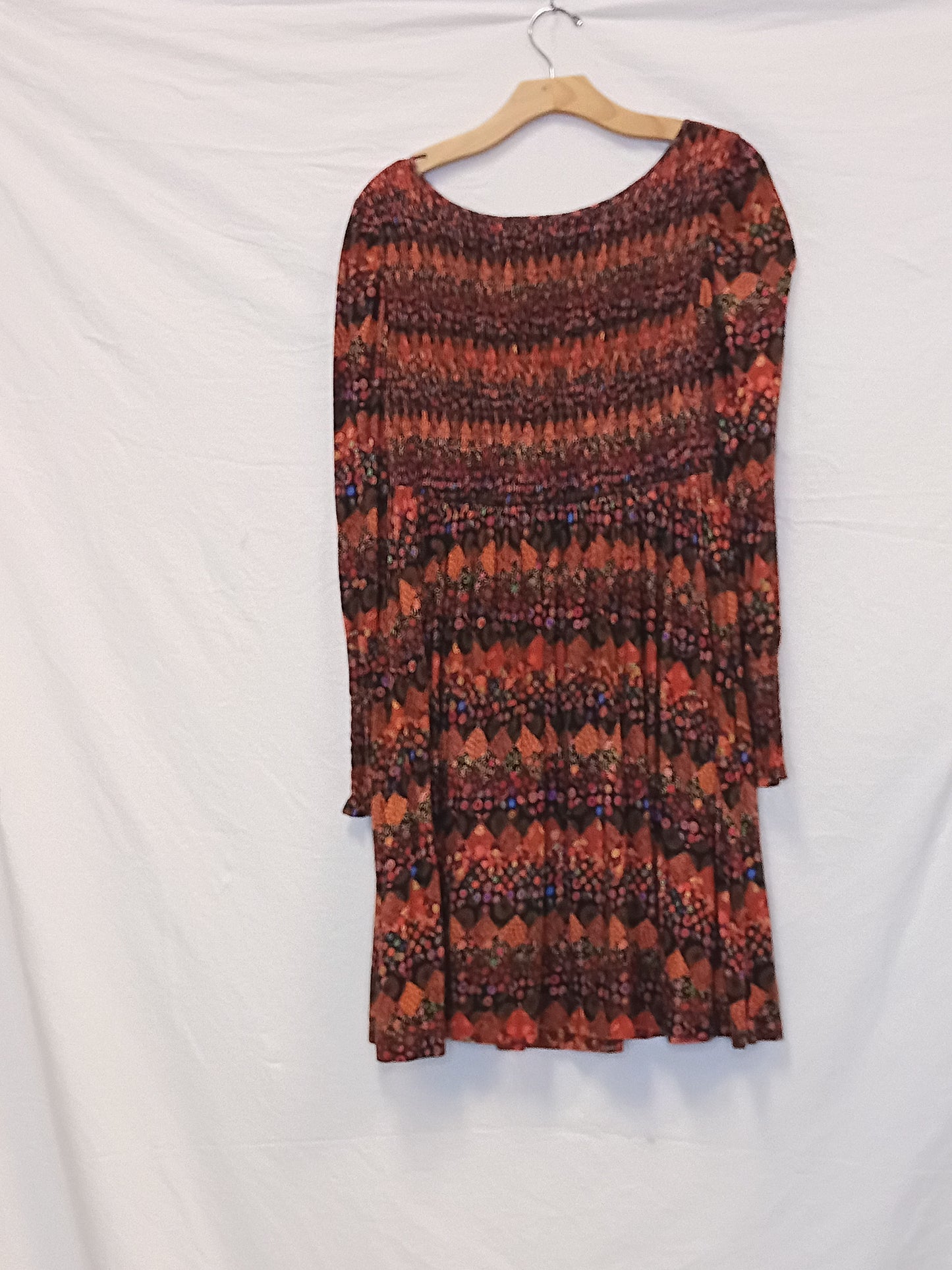 Peruvian Connection Long Sleeve Midi