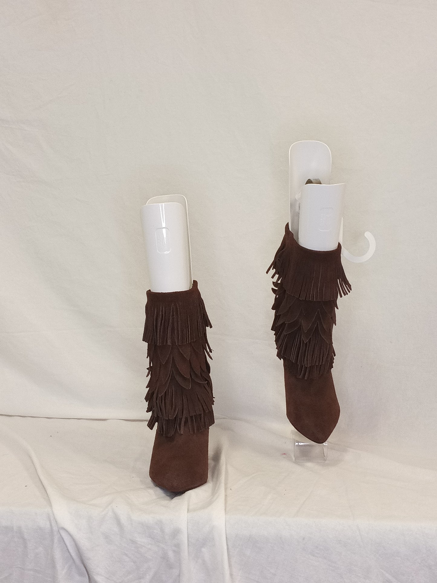 Mojo Moxie Fringe Boot Heels