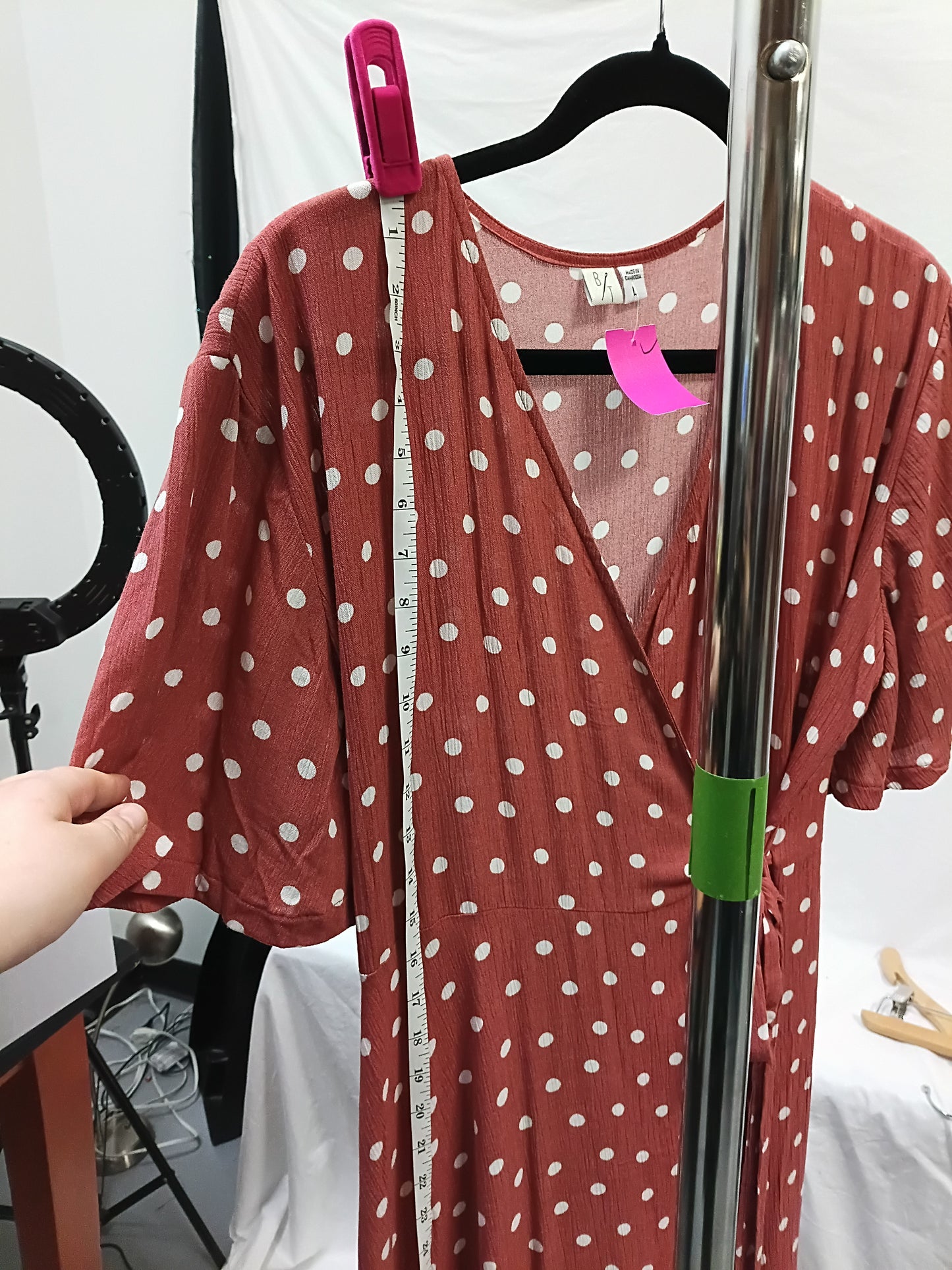 Tavi Maxi Wrap Dress