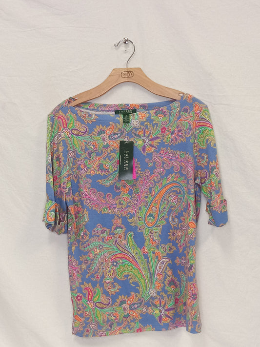 New With Tags Ralph Lauren Cotton Blouse