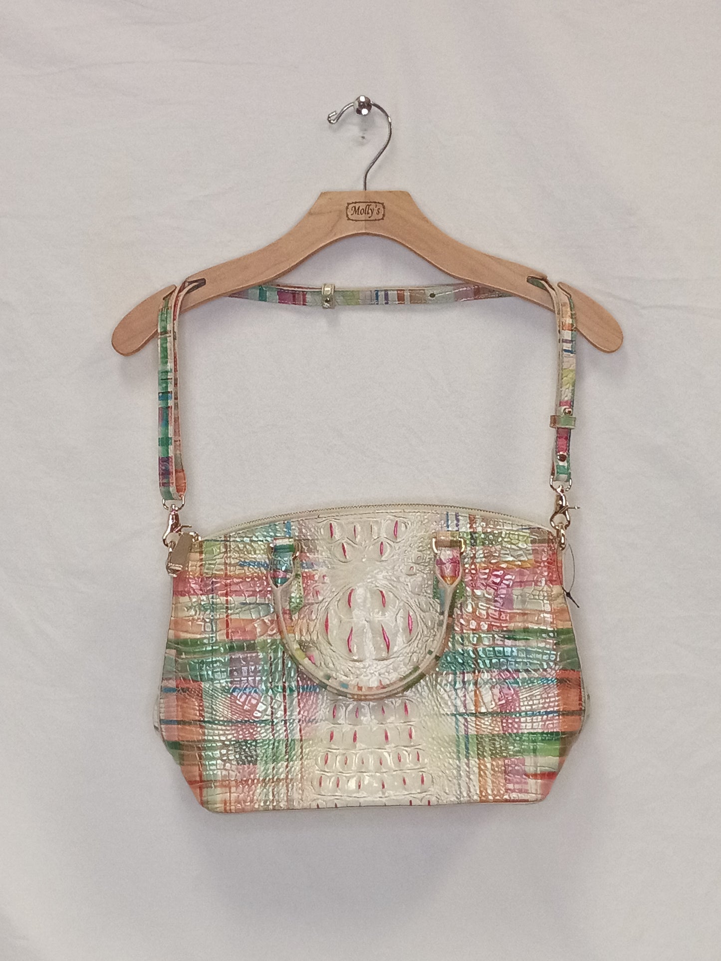 Brahmin Satchel with Crossbody Strap