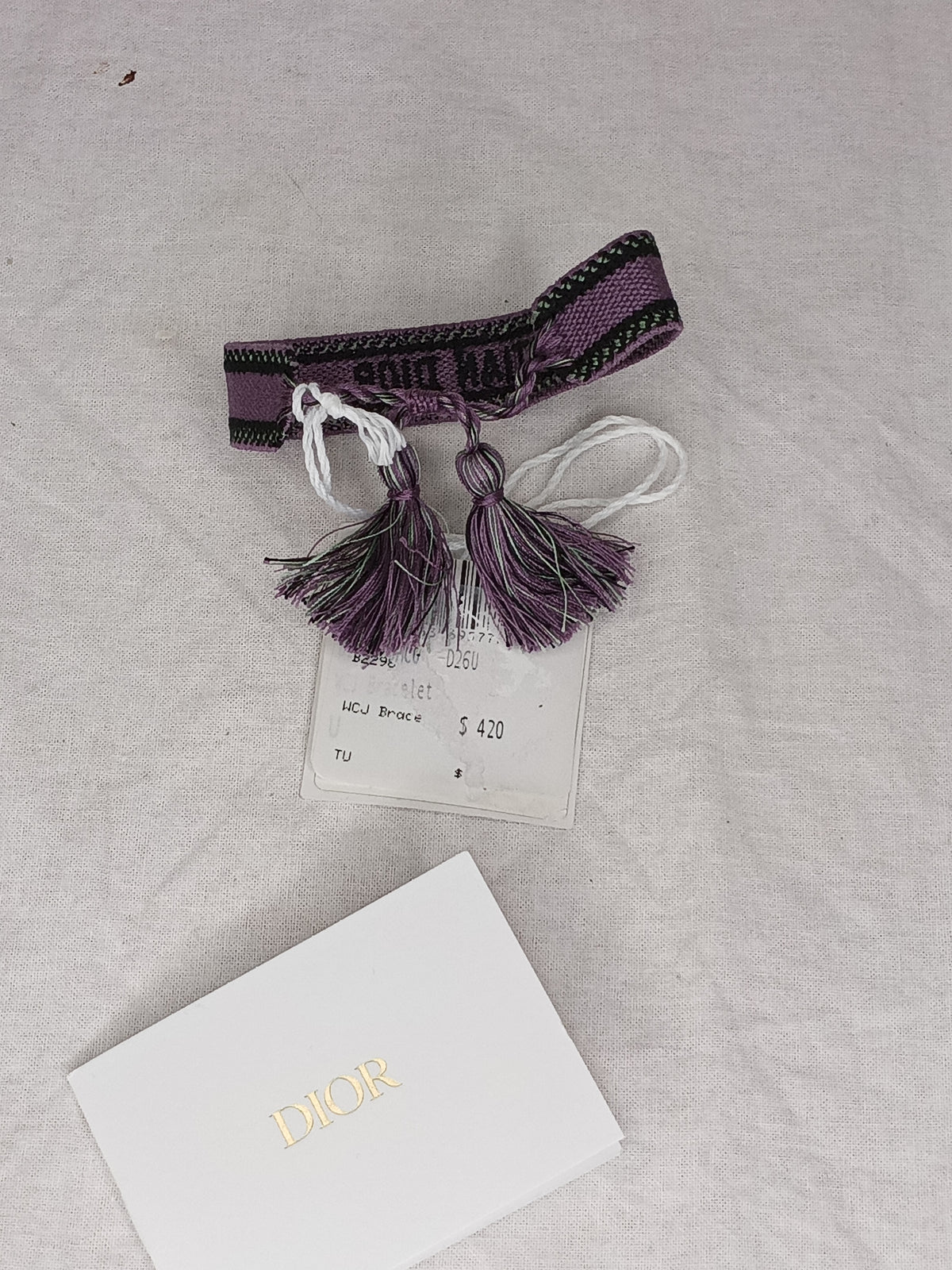 Dior Cloth Bracelet