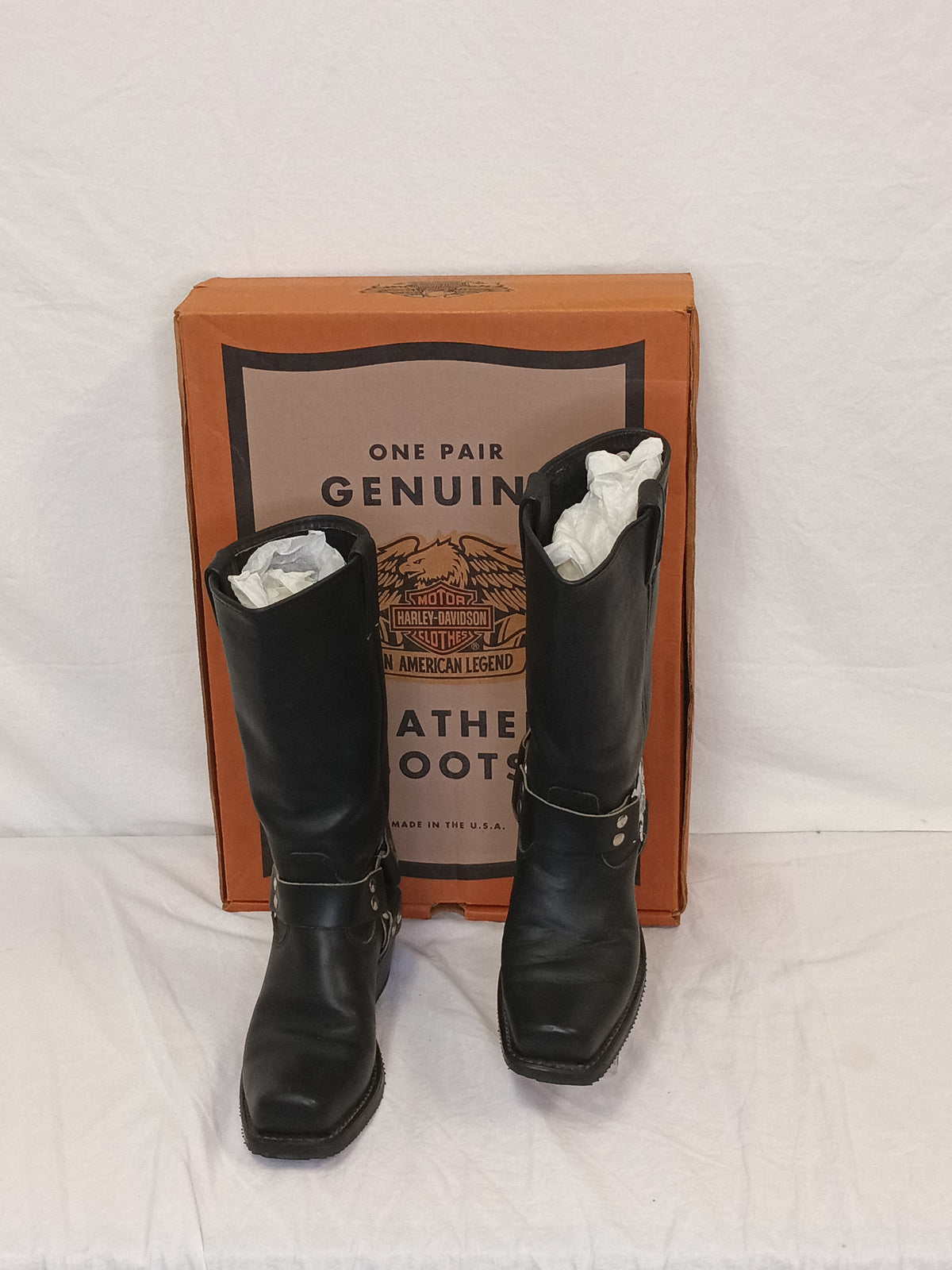 Vintage in Box Harley Davidson Boots