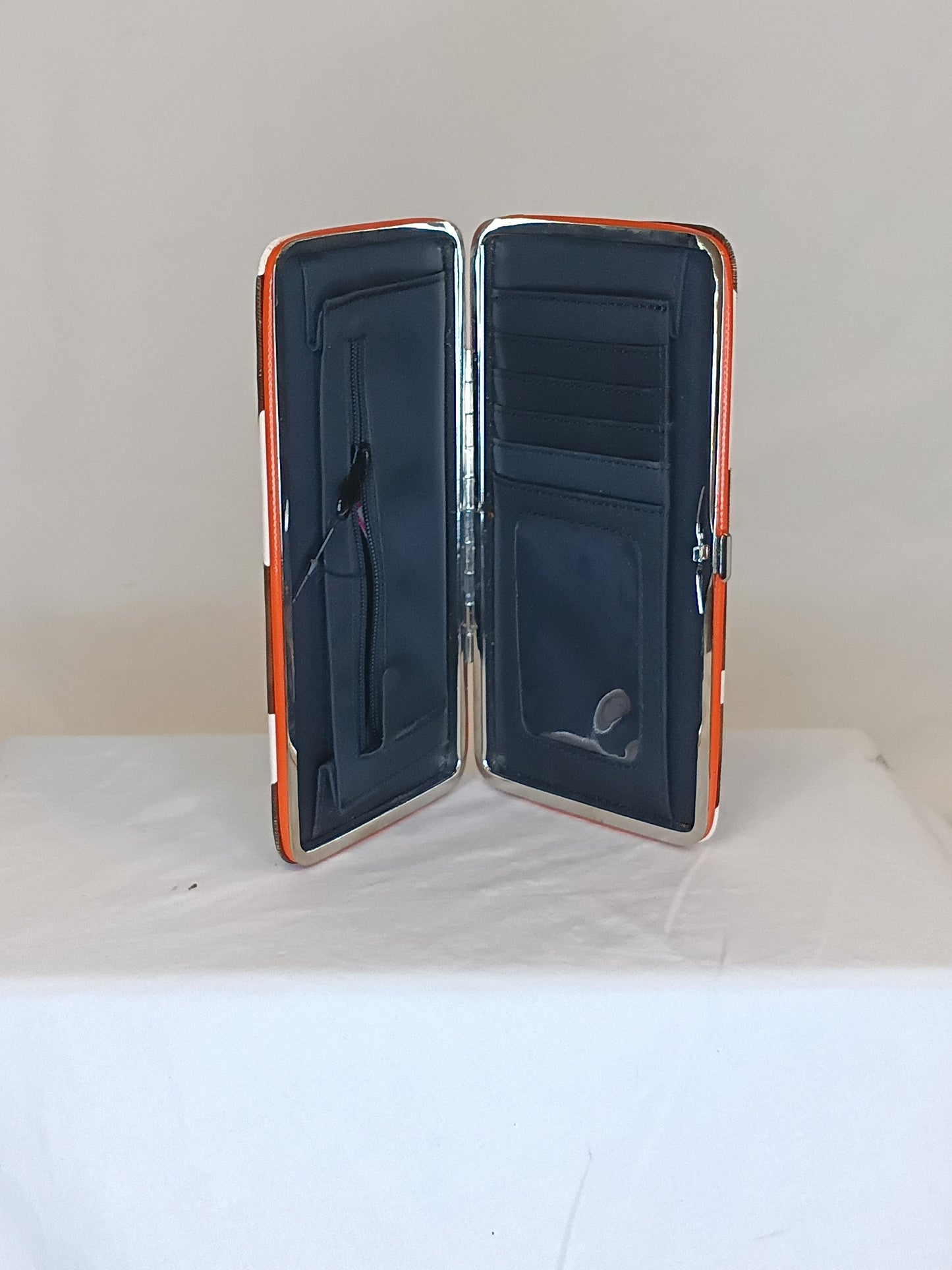 Cow Print Hard Wallet