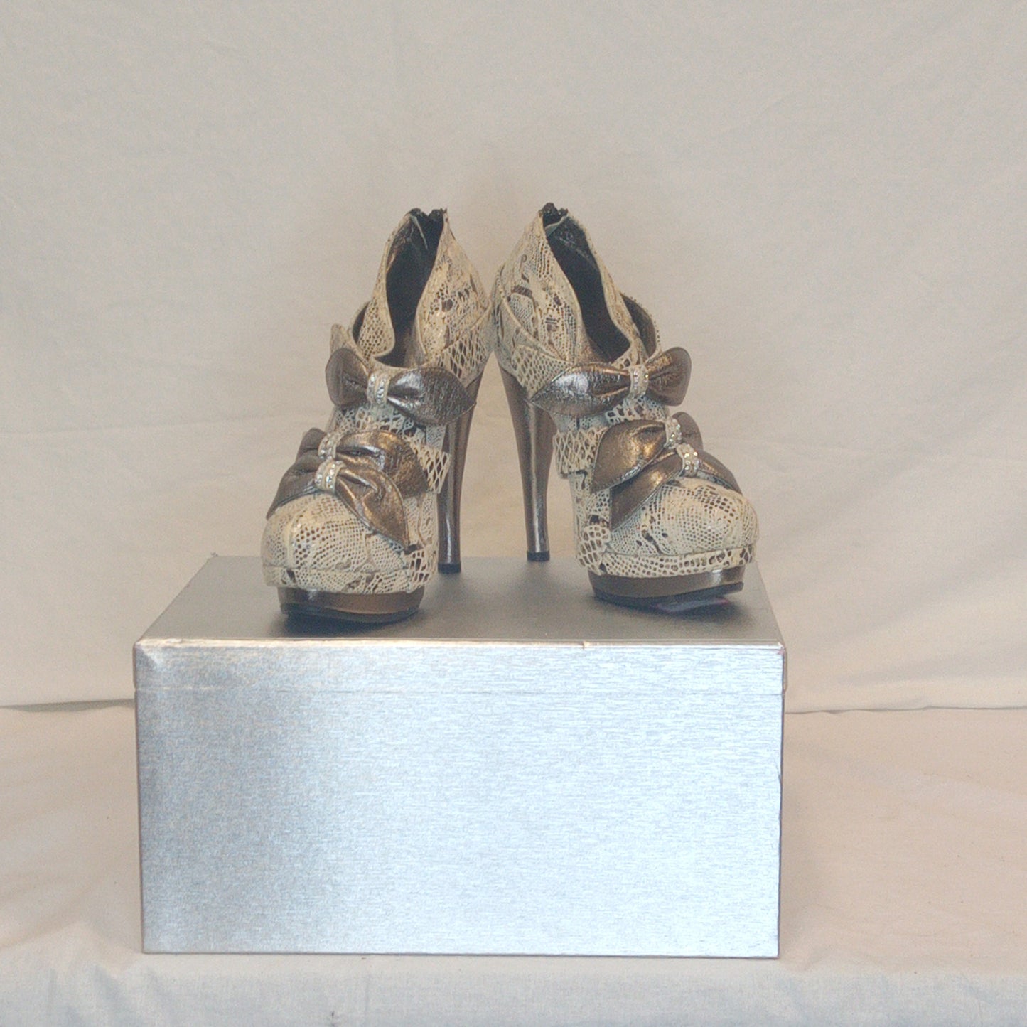 Snakeprint Booties