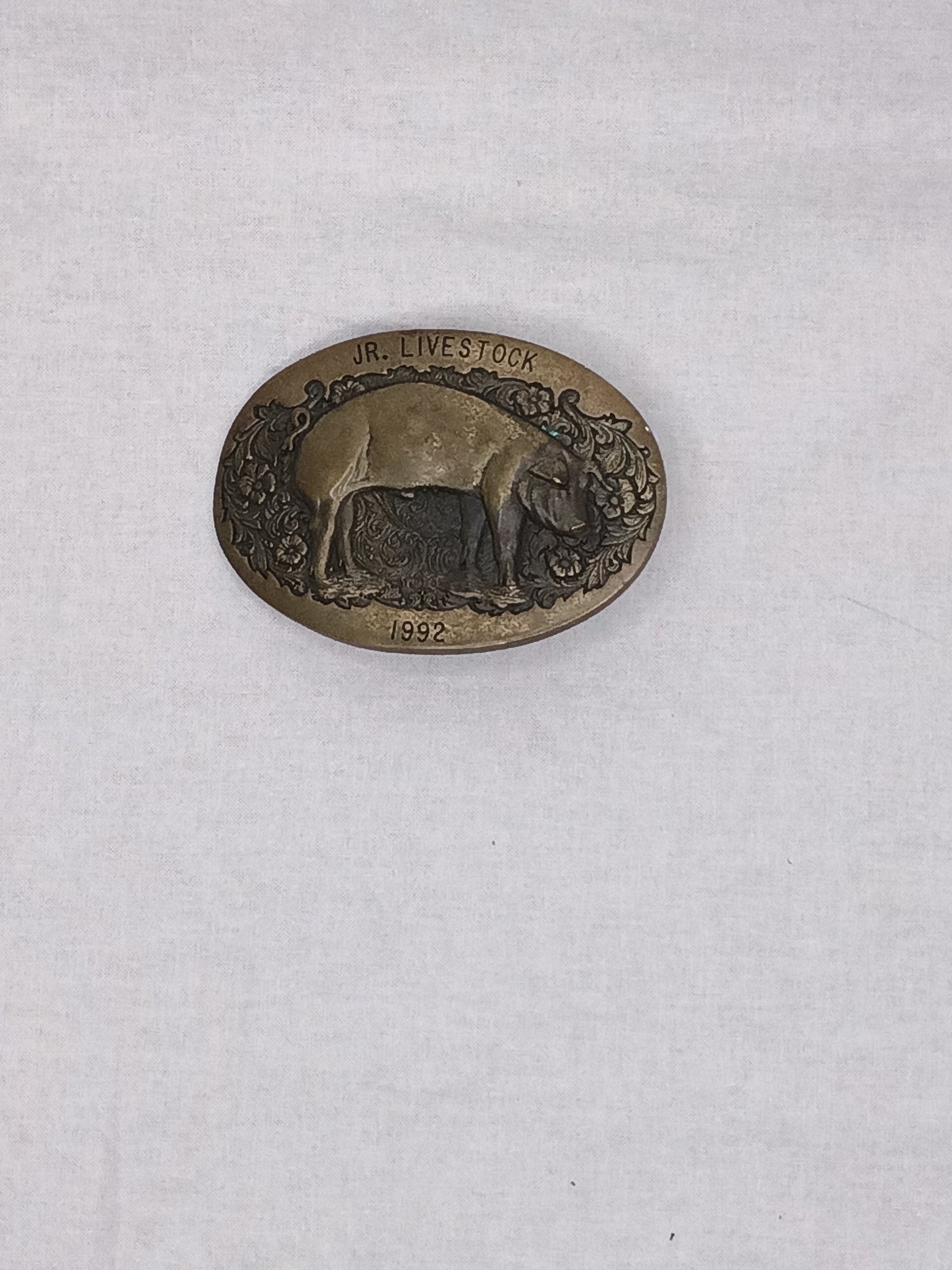 Pig Belt Buckle Award Design Medals Inc