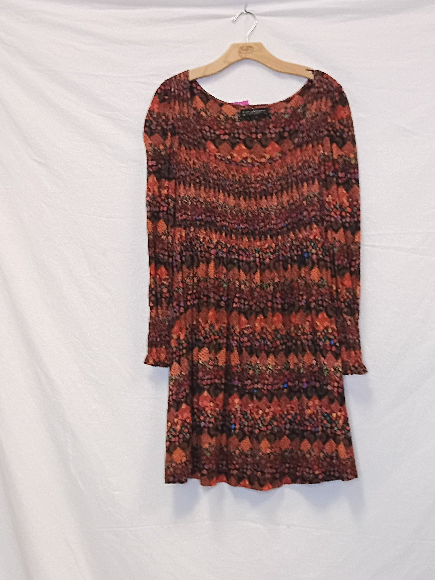Peruvian Connection Long Sleeve Midi
